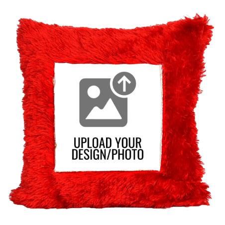 Marriage Customized Square Fur Pillows