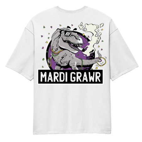 Mardi Dinosaur Oversized T-Shirt