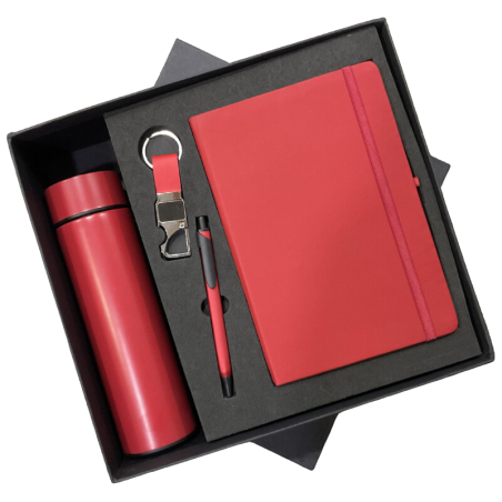 Success Strides - Personalized Gift Set (Red)