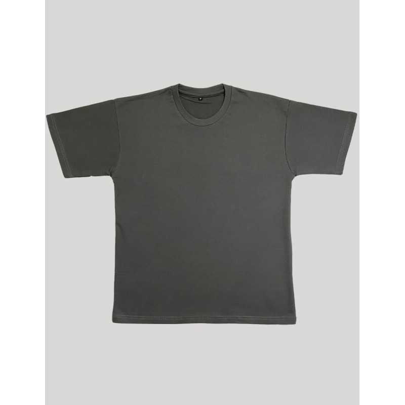 Olive  TerryCotton T-Shirt