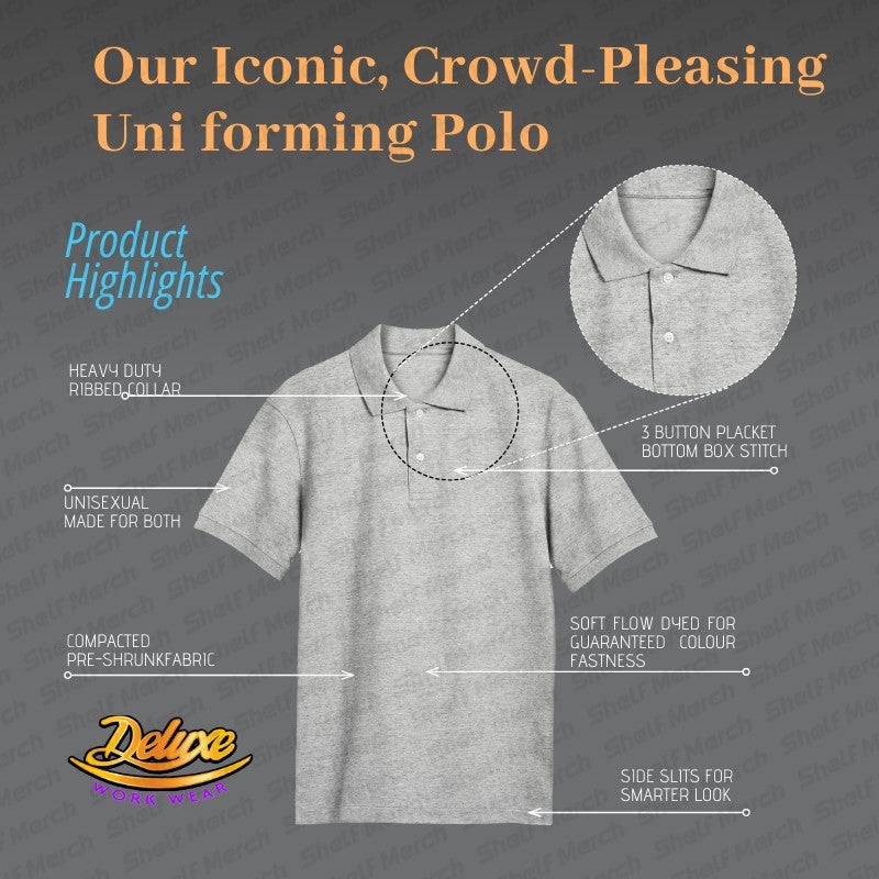 Customized Deluxe Polo T-shirt