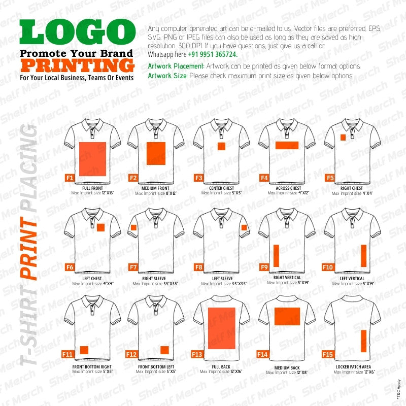 Customized Deluxe Polo T-shirt